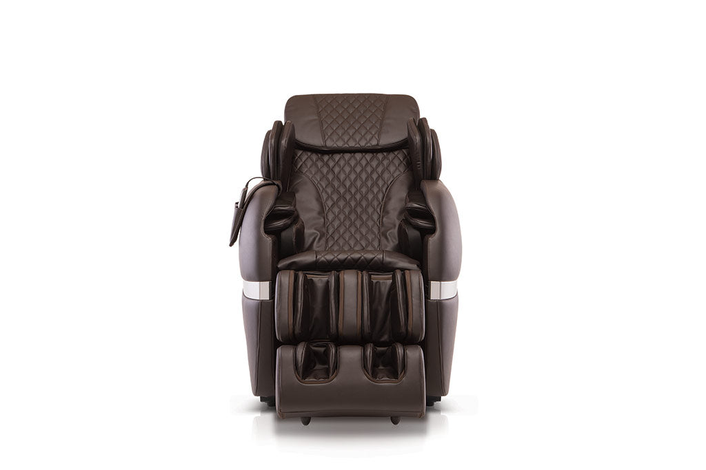 Brio Massage Chair by Positive Posture Brown Chair Front View