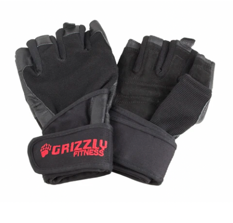 Grizzly Nytro Wrist Wrap Lifting and Training Gloves