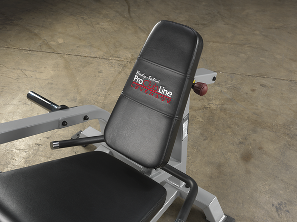 Close Up Of Body Solid Leverage Leg Extension Machine