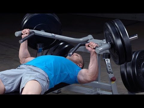 Video of a man using Body-Solid Leverage Bench Press