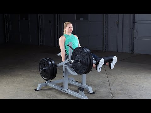Video Of Body Solid Leverage Leg Extension Machine
